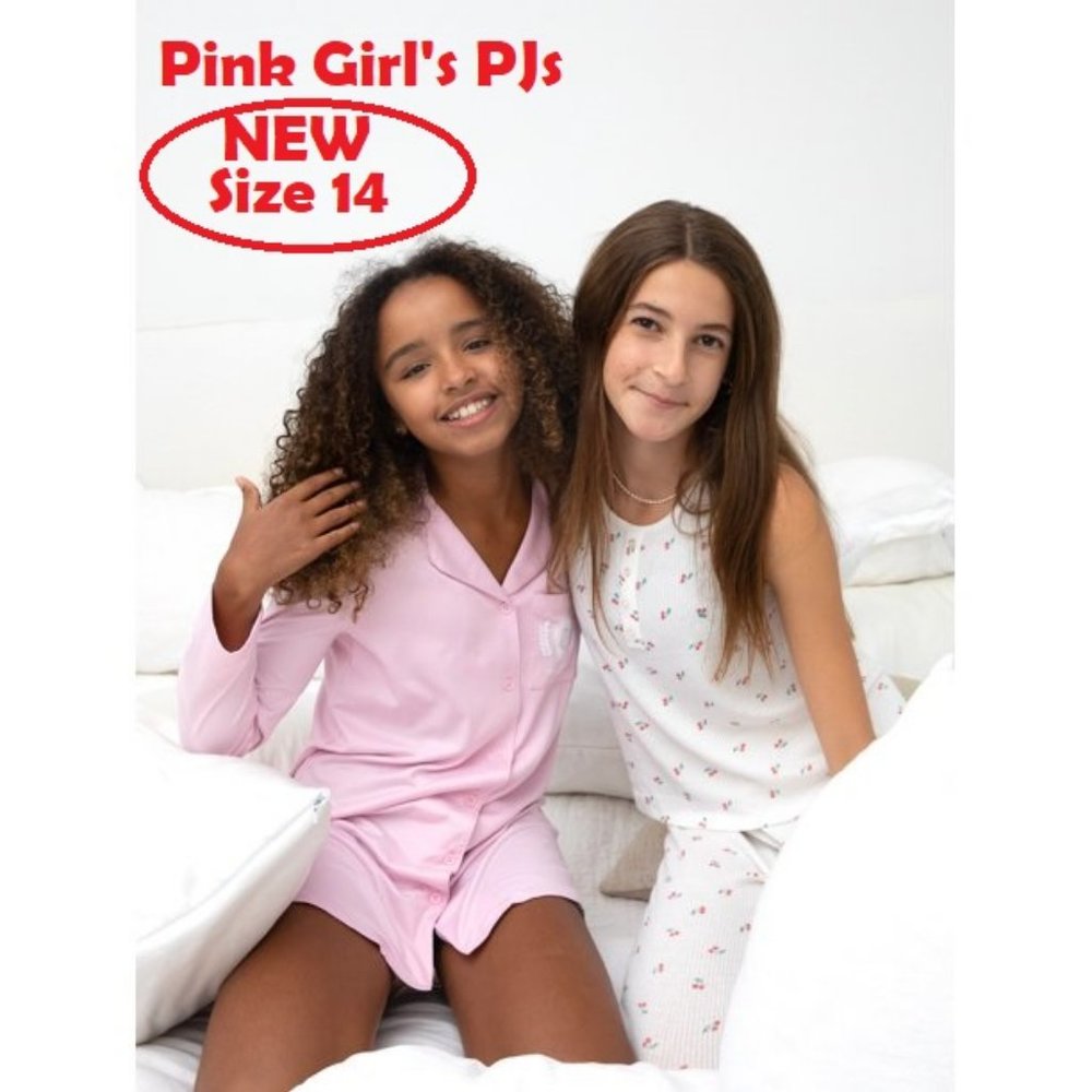 New Girl's Size Large 14 Easter PJs Sleep Shirt Pajamas Slumber Party Gifts